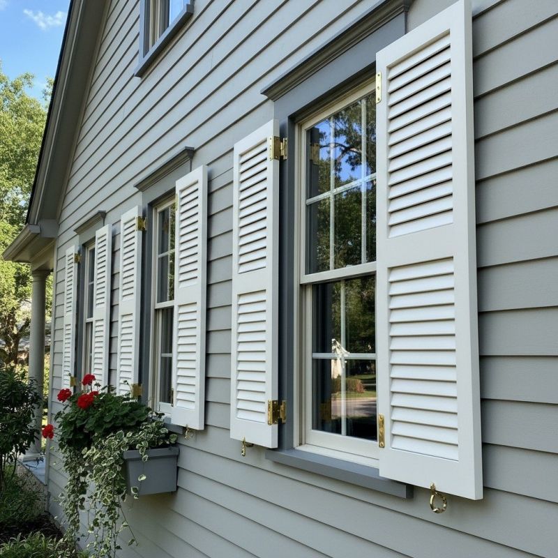 Exterior Shutters Installation in Denver County, CO