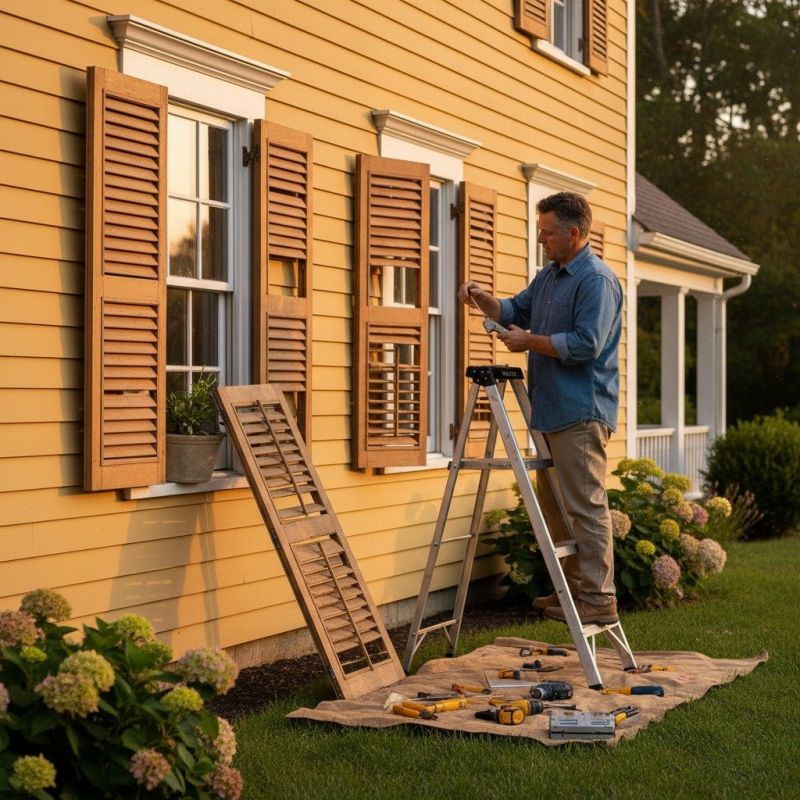 Exterior Shutters Repair in Overland Park, KS