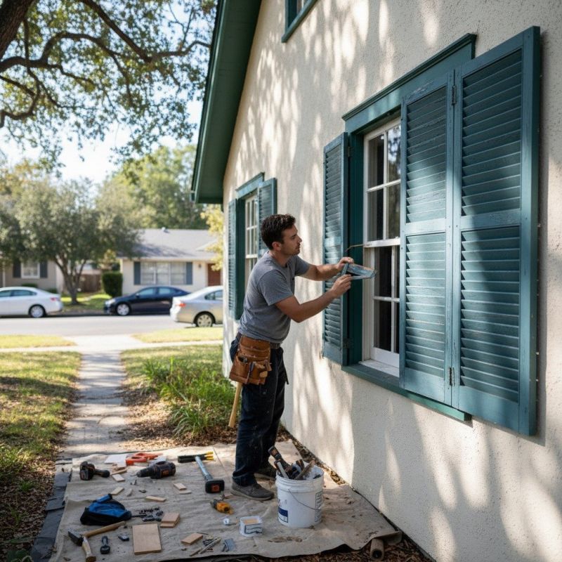 Shutter Handle Repair in Kansas City, KS
