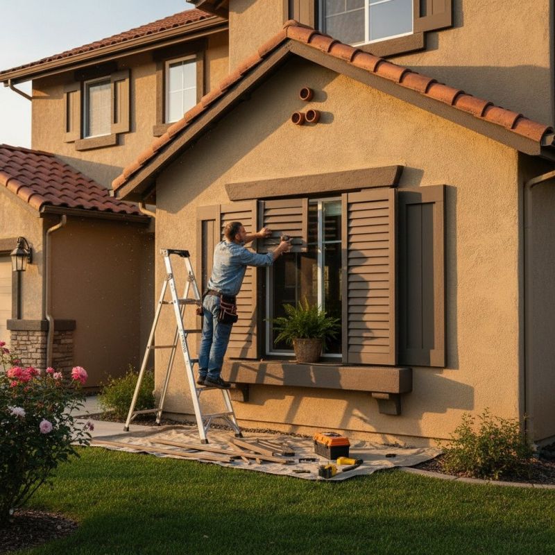 Shutter Reattachment in Alpharetta, GA