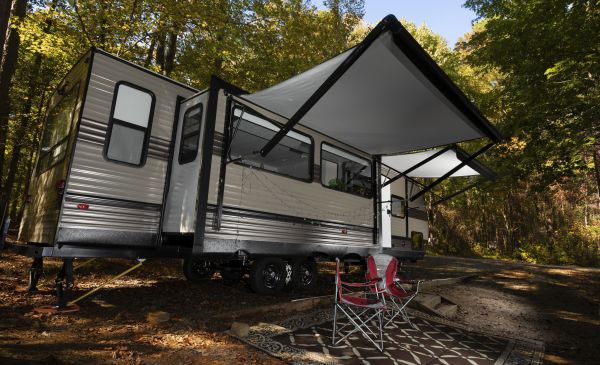 Trailer Awning Installation