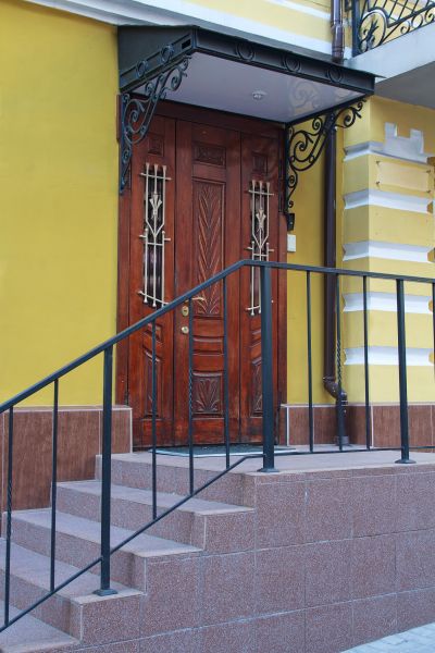 Doorway Canopy Installation