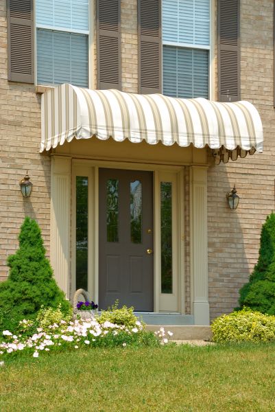 Front Door Awning Installation